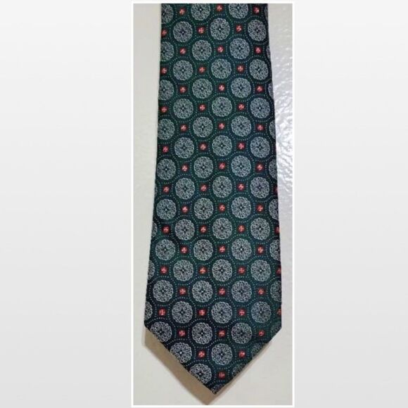 New Men Green Necktie Acce - Picture 4 of 13